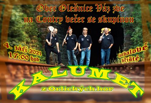 Koncert Kalumet, Olešnice