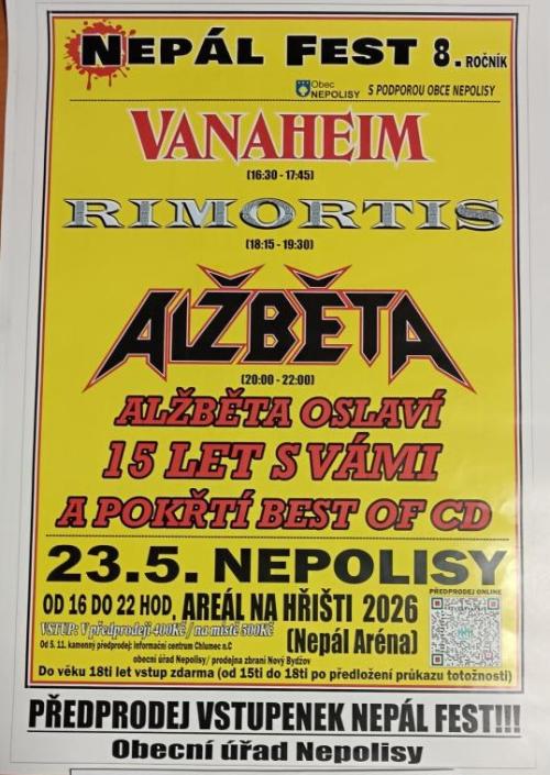 Nepál fest, 8.&nbsp;ročník - festival rockové hudby