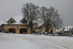 Zima ve vesnici