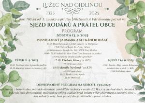 Sjez rodáků, Lužec nad Cidlinou
