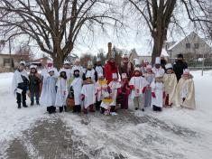 Tříkrálové koleda a sbírka