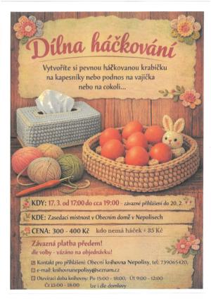 dílna háčkování