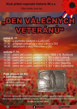 Den veteránů 2026